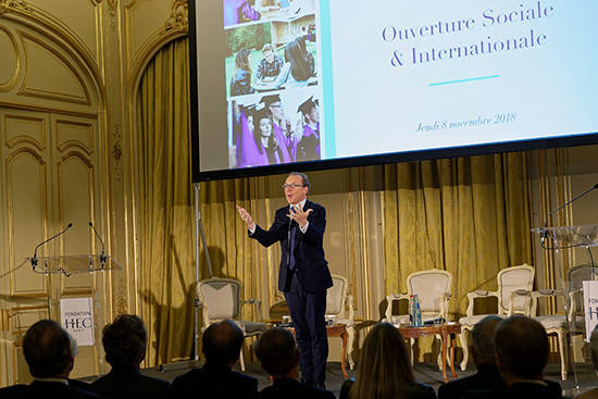 Soirée Fondation HEC 8 nov. - Bertrand Périer