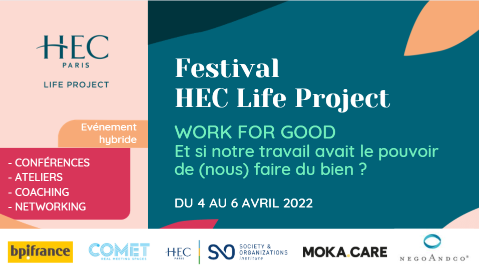 Carte descriptive du festival HEC Life Project