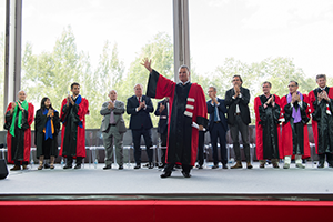 commencement cere procession