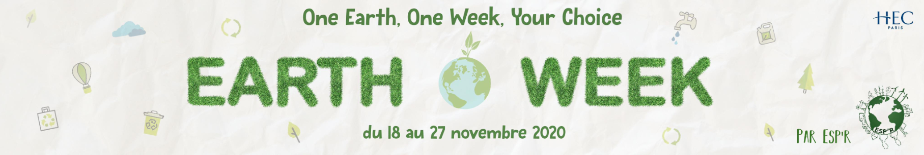 earth week banniere