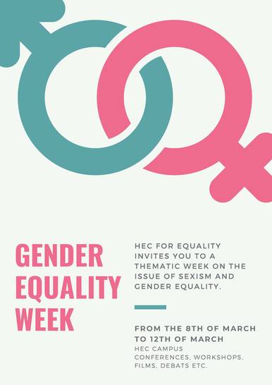 Gender Equality Week 2020 - HEC Paris