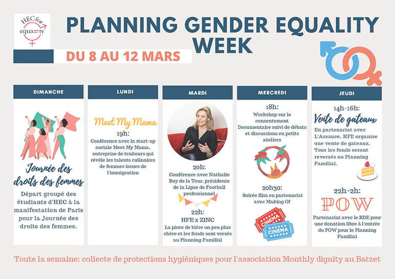 Gender Equality Week 2020 - HEC Paris