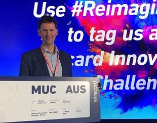 Winner Enée Bussac (H05) Wirecard Innovation Challenge in Munich