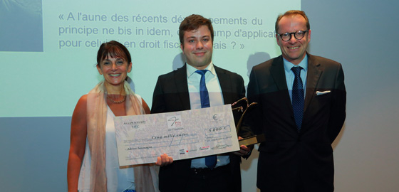 HEC Paris graduate wins prestigious Allen & Overy Prize for thesis on tax evasion - HEC Paris 2016