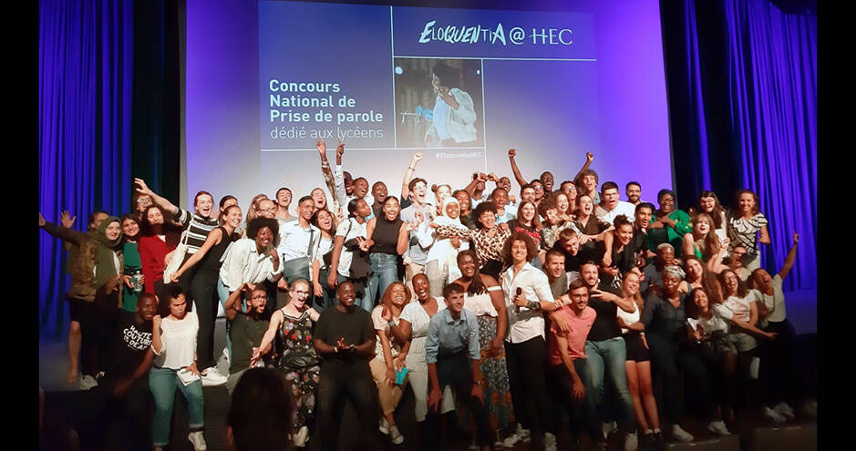 ©HEC Paris - Eloquentia@HEC 2019 - Photo de groupe