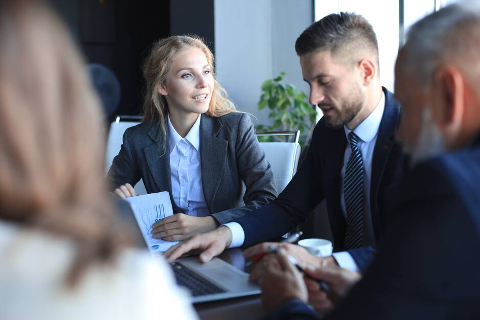 collaborateurs en formation