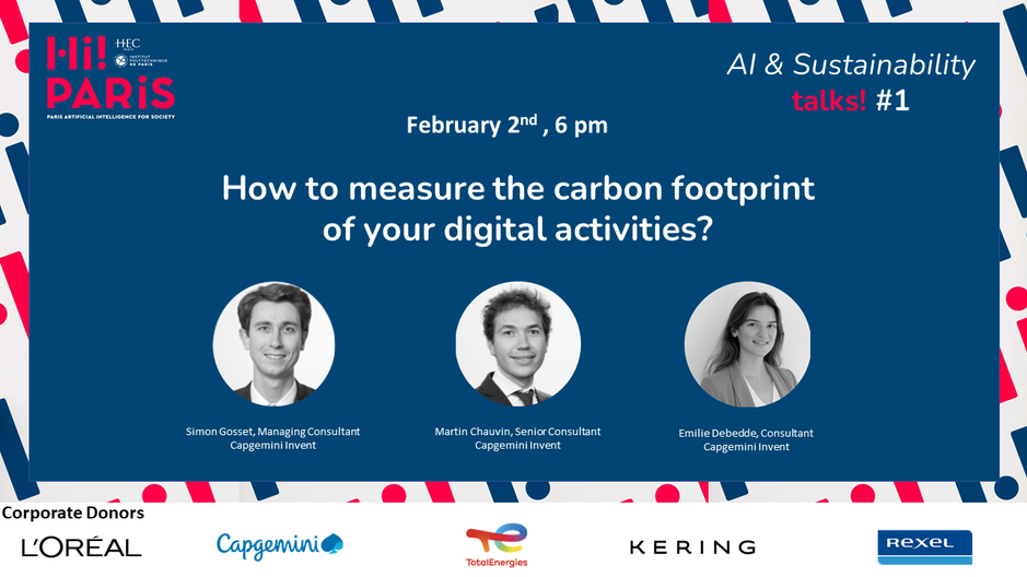 Hi! PARIS hackathon with Capgemini on carbon footprint - AI & Sustainability