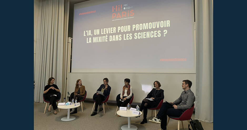 Hi!Paris debate around Artificial Intelligence as a lever to promote gender diversity in science - Feb. 11, 2022